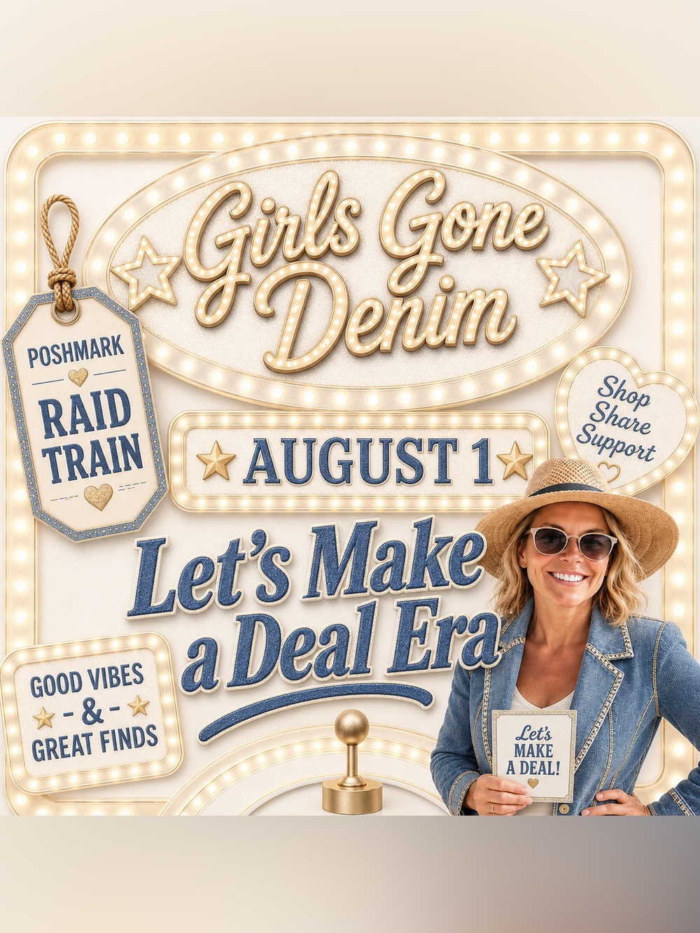 👖Girls Gone Denim Train 👖 - Picture 9 of 14